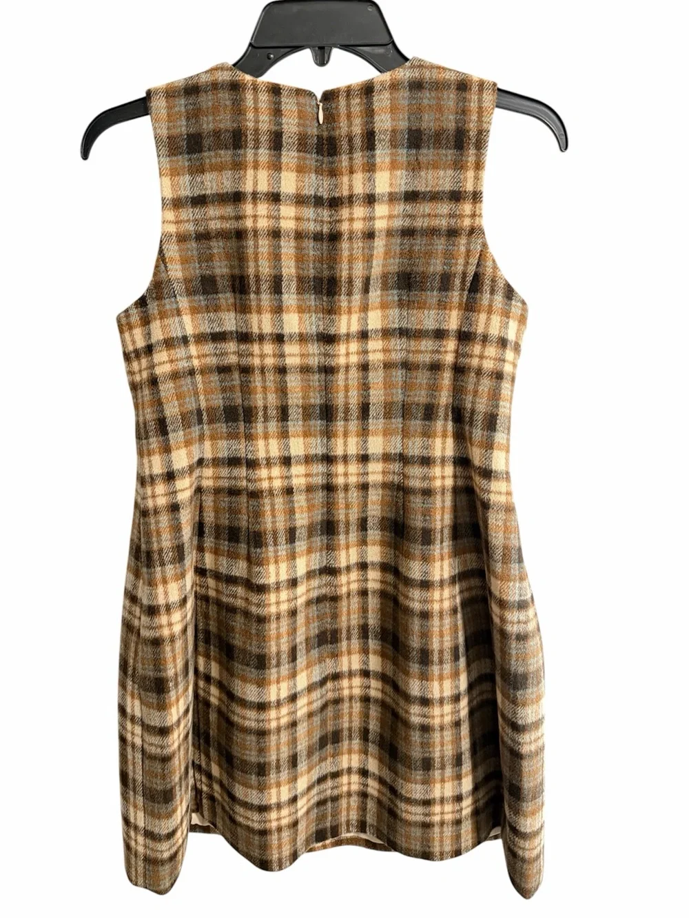 Girls A Loves A Plaid Bow A-Line Dress NWT XL 16